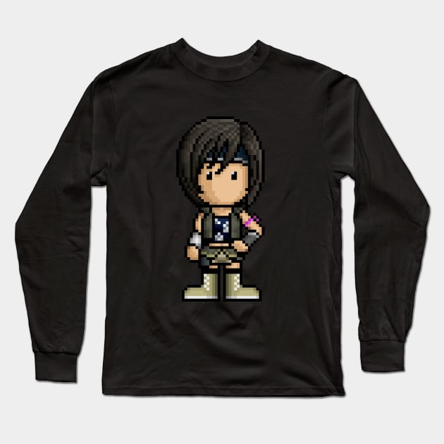 FF7 Yuffie Long Sleeve T-Shirt by PixelKnight